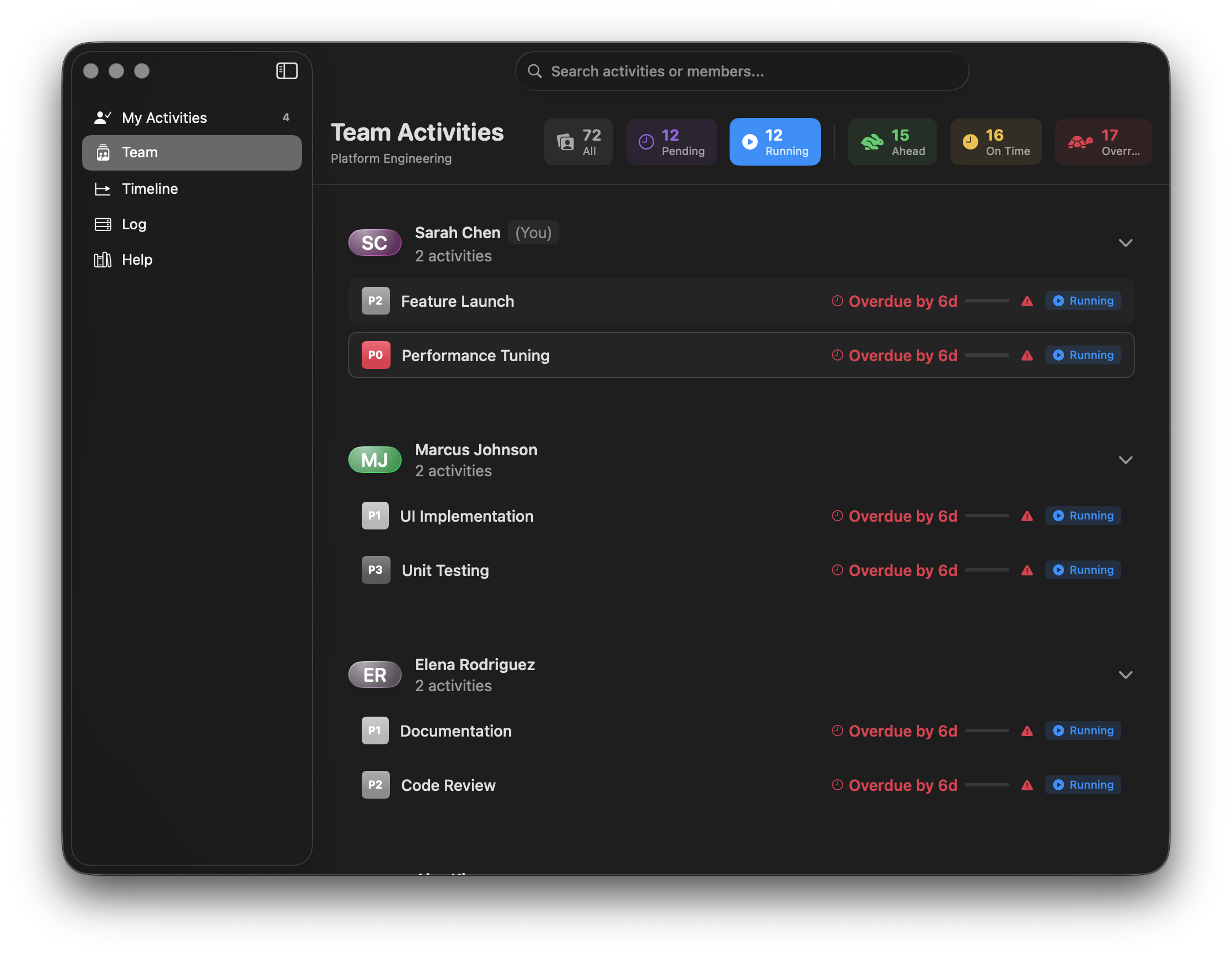 Valta Team Member App - Team